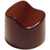 Stampo cioccolatino tondo con onda 10 g in policarbonato Stampo cioccolatino tondo con onda 10 g in policarbonato