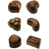 Stampo cioccolatini praline miste 9 g in policarbonato Stampo cioccolatini praline miste 9 g in policarbonato