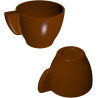 Stampo Tazzina da Caffè di Cioccolato 10 g diametro 4 cm in Policarbonato
