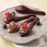 My Chocolate Spoon Silikomart stampo silicone 8 cucchiai di cioccolato 120x35xh12,5 mm 19 ml