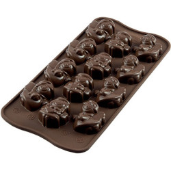 Stampo Cioccolatini Angioletti o Choco Angels in silicone SCG27 da Silikomart