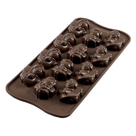Stampo Cioccolatini Angioletti o Choco Angels in silicone SCG27 da Silikomart
