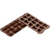 Stampo cioccolatini Choco Winter o cioccolatini Natalizi in silicone SCG23 da Silikomart
