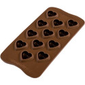 Stampo Cioccolato Cuore Tridimensionale o Choco My Love 3D o SCG48 da Silikomart