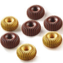 Stampo Corona Tridimensionale di cioccolato o Choco Crown 3D in silicone SCG49 3D da Silikomart