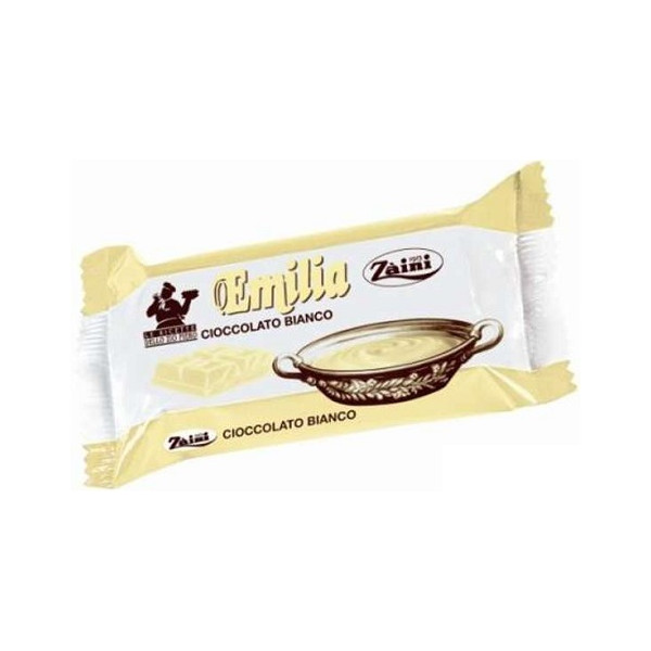 Cioccolato Bianco Emilia 200 g Cakeitalia Cioccolato Professionale