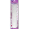 Mattarello decorativo bianco effetto cestino lunghezza 25 cm e larghezza 4,5 cm Mattarello decorativo bianco effetto cestino lunghezza 25 cm e larghezza 4,5 cm