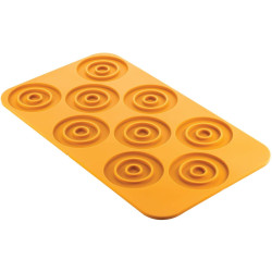 Stampo Cerchio 3.0 per 9 impronte in Silicone giallo da Silikomart Linea Naturae