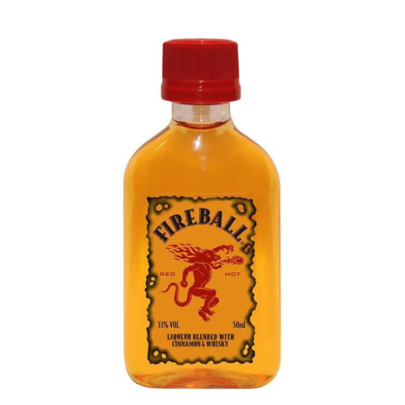 Fireball Cinnamon Whisky Mignon cl5 Fireball Cinnamon Whisky Mignon cl5