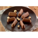 Stampo Cioccolatini Gianduiotti in silicone il Chocogianduia da Silikomart
