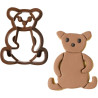 Tagliapasta orsetto Decora: sagoma in plastica a forma di orso 8x9,6xh2,2 cm Tagliapasta orsetto Decora: sagoma in plastica a forma di orso 8x9,6xh2,2 cm