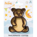 Tagliapasta Orsacchiotto in plastica di dimensioni 8 x 9,6 x h 2,2 cm da Decora