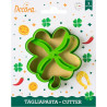 Tagliapasta Quadrifoglio in plastica di dimensioni 7,3 x 9 x h 2,2 cm da Decora Tagliapasta Quadrifoglio in plastica di dimensioni 7,3 x 9 x h 2,2 cm da Decora