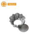 Formina Crostata Tonda con Fondo Mobile 8 cm h 3 cm in metallo antiaderente di alta qualità da Decora