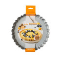 Design Tart Decora ø25xh3 cm: forma per crostata tonda con fondo mobile in metallo antiaderente di alta qualità