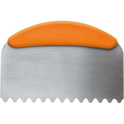 Decora Spatola Decorativa Onda (22,5×11cm) – Tarocco in Acciaio per Torte Alte