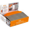 Spatola Liscia per decori, in acciaio inox, larga 22,5 cm con manico ergonomico antiscivolo in plastica da Decora Spatola Liscia per decori, in acciaio inox, larga 22,5 cm con manico ergonomico antiscivolo in plastica da Decora