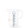 Brocca con beccuccio e scala graduata da 500 ml in plastica trasparente da Decora Brocca con beccuccio e scala graduata da 500 ml in plastica trasparente da Decora