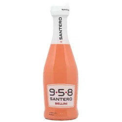 Santero 958 Bellini in bottiglia colore rosa da 20 cl