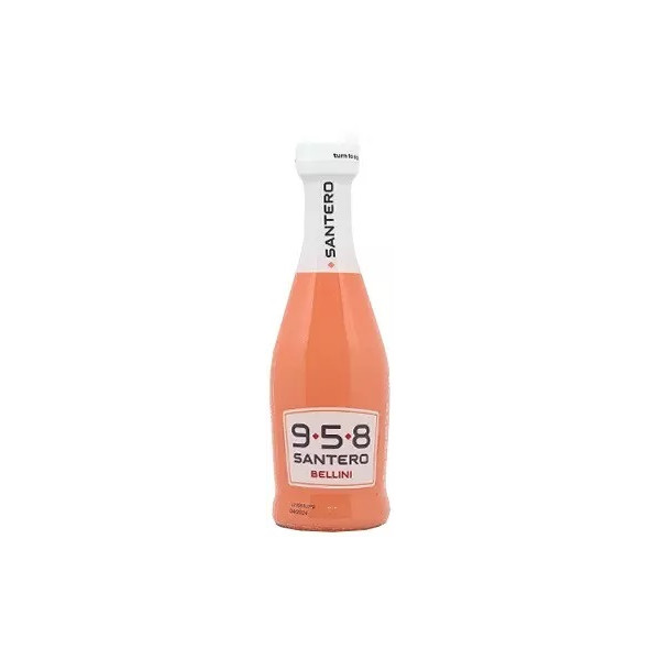 Santero 958 Bellini in bottiglia colore rosa da 20 cl