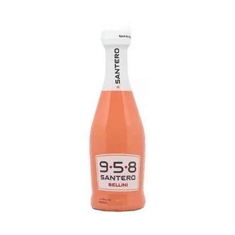 Santero 958 Bellini in bottiglia colore rosa da 20 cl