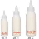 Da 100 a 500 ml flacone graduato con beccuccio dosatore in plastica trasparente da Silikomart