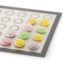 Macaron Fiberglass with Circles Tappeto Anti-Aderente in fibra di vetro 30 x 40 cm o 60 x 40 cm da Silikomart
