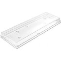 Small total i-gloo trasparente Silikomart set coperchio e vassoio trasparenti 39x10,9xh3,2 cm