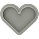 Kit Love Story 2 stampi cuore in silicone con cutter 173x210 h 18 mm da Silikomart