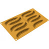 Stampo Baccello 13 in Silicone giallo da Silikomart Linea Naturae Stampo Baccello 13 in Silicone giallo da Silikomart Linea Naturae