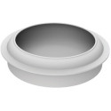 Stampo Eclisse per torte a disco effetto 3D, diametro 18 cm in silicone da Silikomart