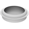 Stampo Eclisse per torte a disco effetto 3D, diametro 18 cm in silicone da Silikomart