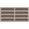 Kit Bar Magma Silikomart: stampo Tritan con stampo silicone per 8 barrette cioccolato ripiene