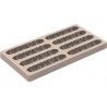 Kit Bar Sisma Silikomart: stampo Tritan con stampo silicone per 8 barrette cioccolato ripiene Kit Bar Sisma Silikomart: stampo Tritan con stampo silicone per 8 barrette cioccolato ripiene