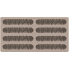 Kit Bar Sisma Silikomart: stampo Tritan con stampo silicone per 8 barrette cioccolato ripiene