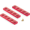 Tesoro B: stampo in Tritan per 8 barrette di cioccolato con decoro cuore da Silikomart Tesoro B: stampo in Tritan per 8 barrette di cioccolato con decoro cuore da Silikomart