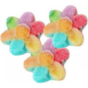 Caramelle gommose Fiori Arcobaleno: caramelle  a forma di fiore colorate e zuccherate in busta da 1Kg