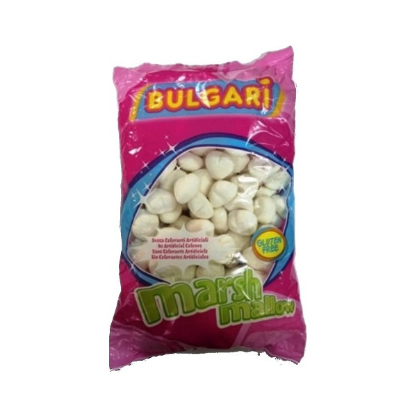 Marshmallow Cuore Bianco al gusto vaniglia di Bulgari in busta da 900 g