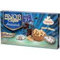 Confetti Snob Anacardi con 70% di cacao: confetti bianchi con pezzi di Anacardo da 500 g di Crispo