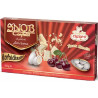 Confetti Snob Amarena da 500 g di Crispo, cioco-mandorla bianchi al gusto frutta ciliegia amarena Confetti Snob Amarena da 500 g di Crispo, cioco-mandorla bianchi al gusto frutta ciliegia amarena