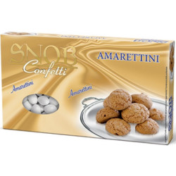 Confetti Snob Amaretti, cioco-mandorla bianchi da 500 g di Crispo