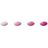 Confetti al cioccolato Maxtris sfumati rosa, classici, in confezione da 1 Kg