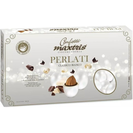 Confetti alla Nocciola Perlato Oro Les Perles Etè Maxtris - Oro - Italiana  Confetti Maxtris
