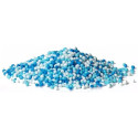 Perline di zucchero bianco celeste e blu, 1,5 mm, per decorazione dolci da 100 g  di Decora