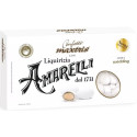 Maxtris Amarelli Cioccolato Bianco, confetti bianchi con mandorla, cioccolato bianco e polvere di Liquirizia Amarelli da 1 Kg
