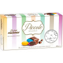 Maxtrix Piccole Nuance Bianco, confetti bianchi con cioccolato al latte a forma di lente