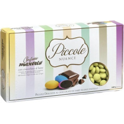 Maxtrix Piccole Nuance Giallo Sun, confetti gialli con cioccolato al latte a forma di lente da 1 Kg