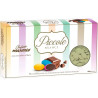 Maxtrix Piccole Nuance Pea Green, confetti verdi con cioccolato al latte a forma di lente da 1 Kg Maxtrix Piccole Nuance Pea Green, confetti verdi con cioccolato al latte a forma di lente da 1 Kg