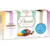 Maxtrix Piccole Nuance Celeste, confetti celesti con cioccolato al latte a forma di lente da 1 Kg Maxtrix Piccole Nuance Celeste, confetti celesti con cioccolato al latte a forma di lente da 1 Kg