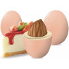 Maxtris Nuance Pesca Enzo Miccio gusto torta Cheescake, confetti arancioni Maxtris